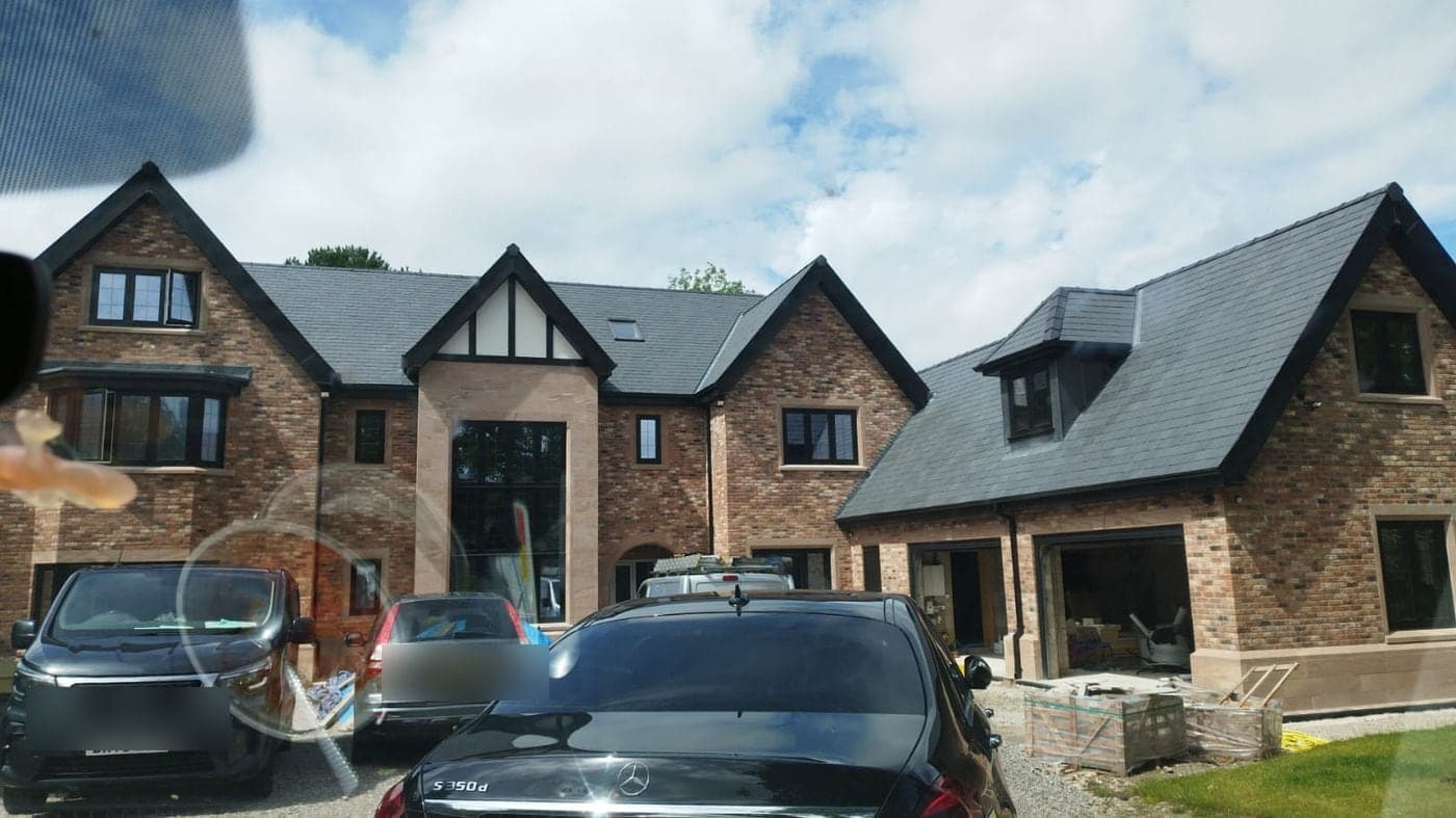 Completed high end new build home in Prestbury, Cheshire, where Stockport Suspended Ceilings installed the MF ceilings
